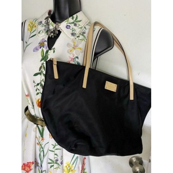 kate spade black nylon shoulder bag - Picture 5 of 7
